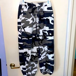 Shein camo joggers